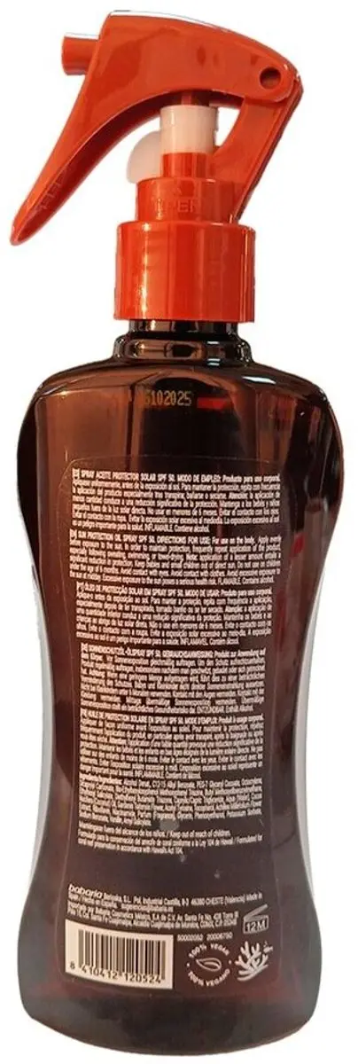 Babaria Bronze Zonnebrandolie SPF50 200ml