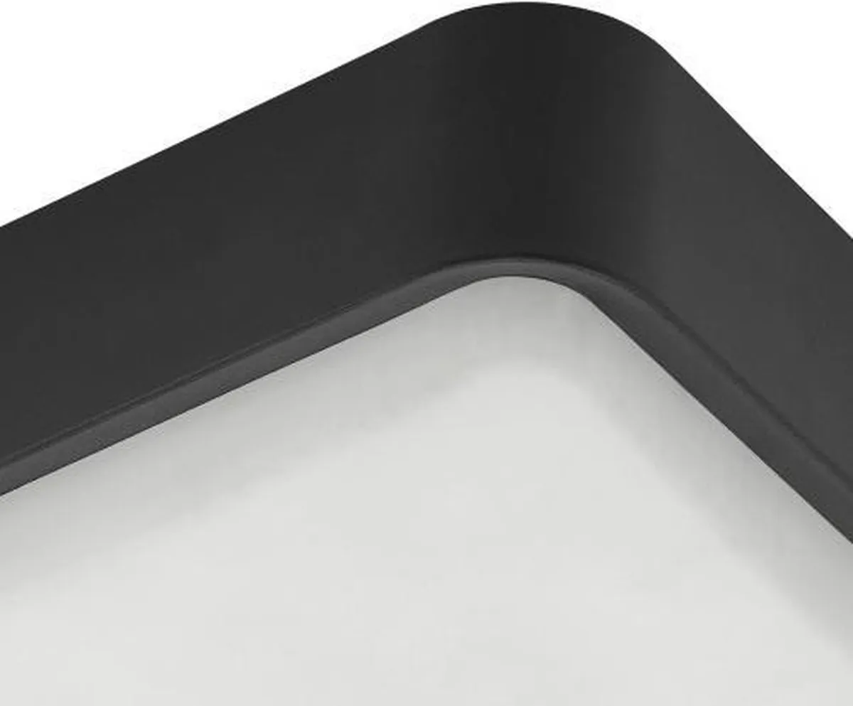 Eglo Piove-c Wandlamp Buiten - 14W Warm Wit - Zwart