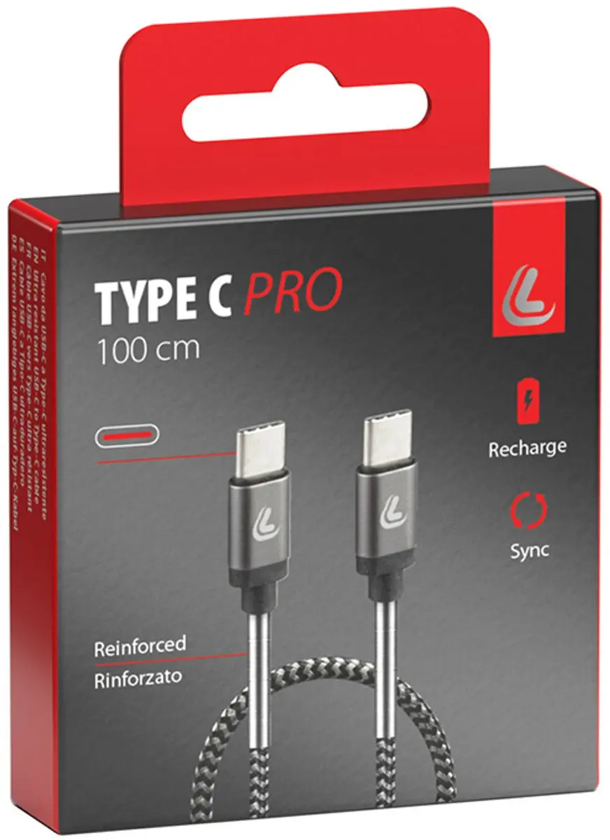 lampa USB naar Type-C Kabel - Grijs