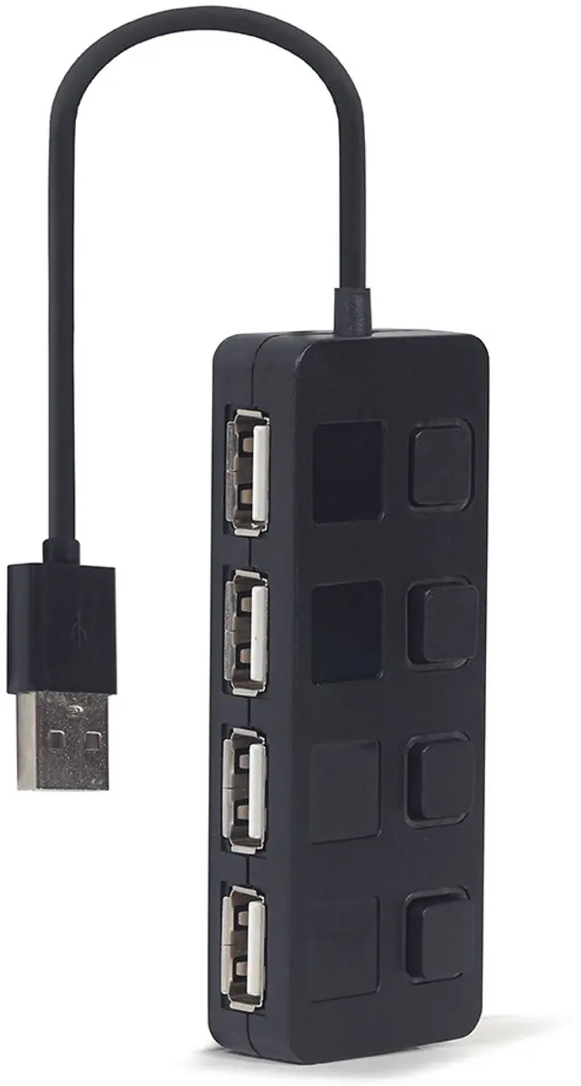 Gembird UHB-U2P4-05 USB 2.0 Hub