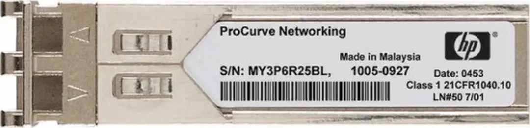 HPE X130 10G SFP+ LC SR Transceiver - Grijs