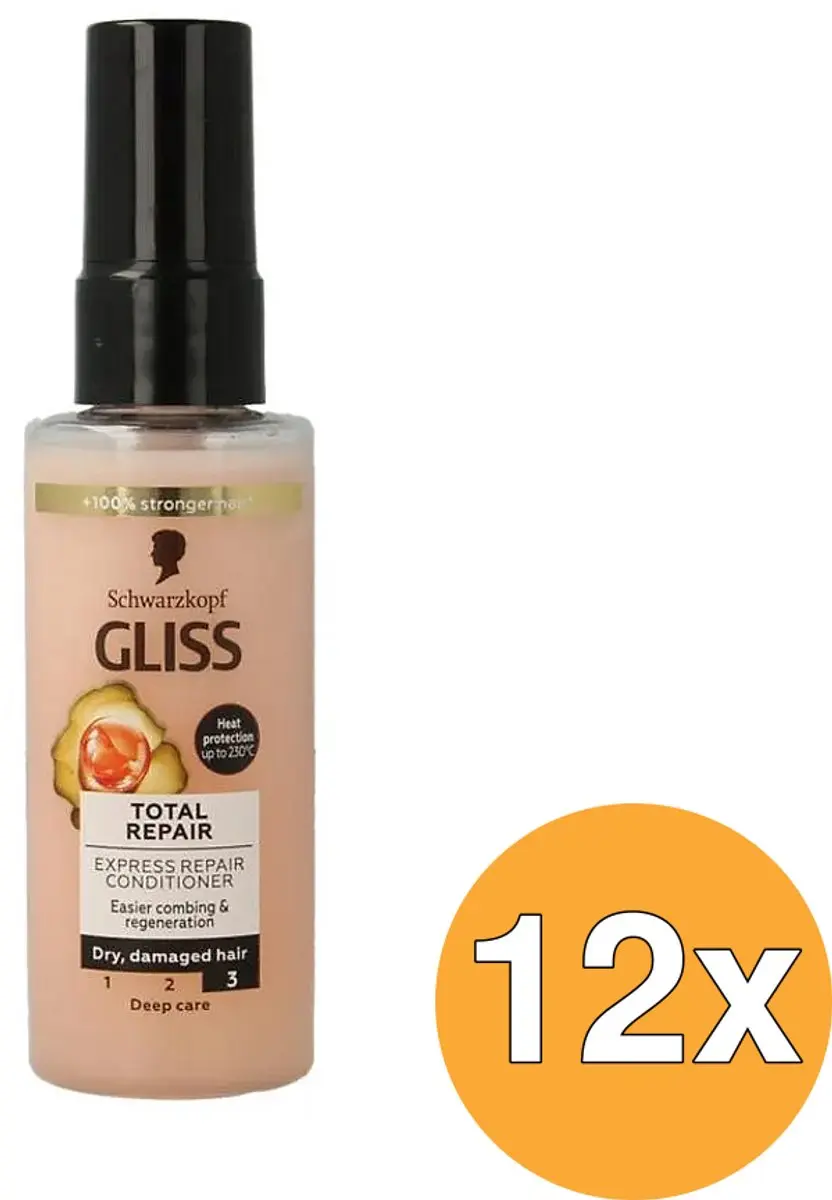 Gliss Kur Anti-Klit Spray Total Repair 19 Mini