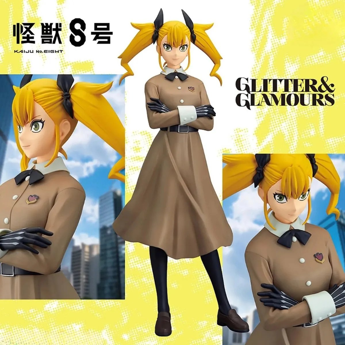Bandai Kaiju No. 8 Kikoru Shinomiya Glitter & Glamours Figuur - Multicolor