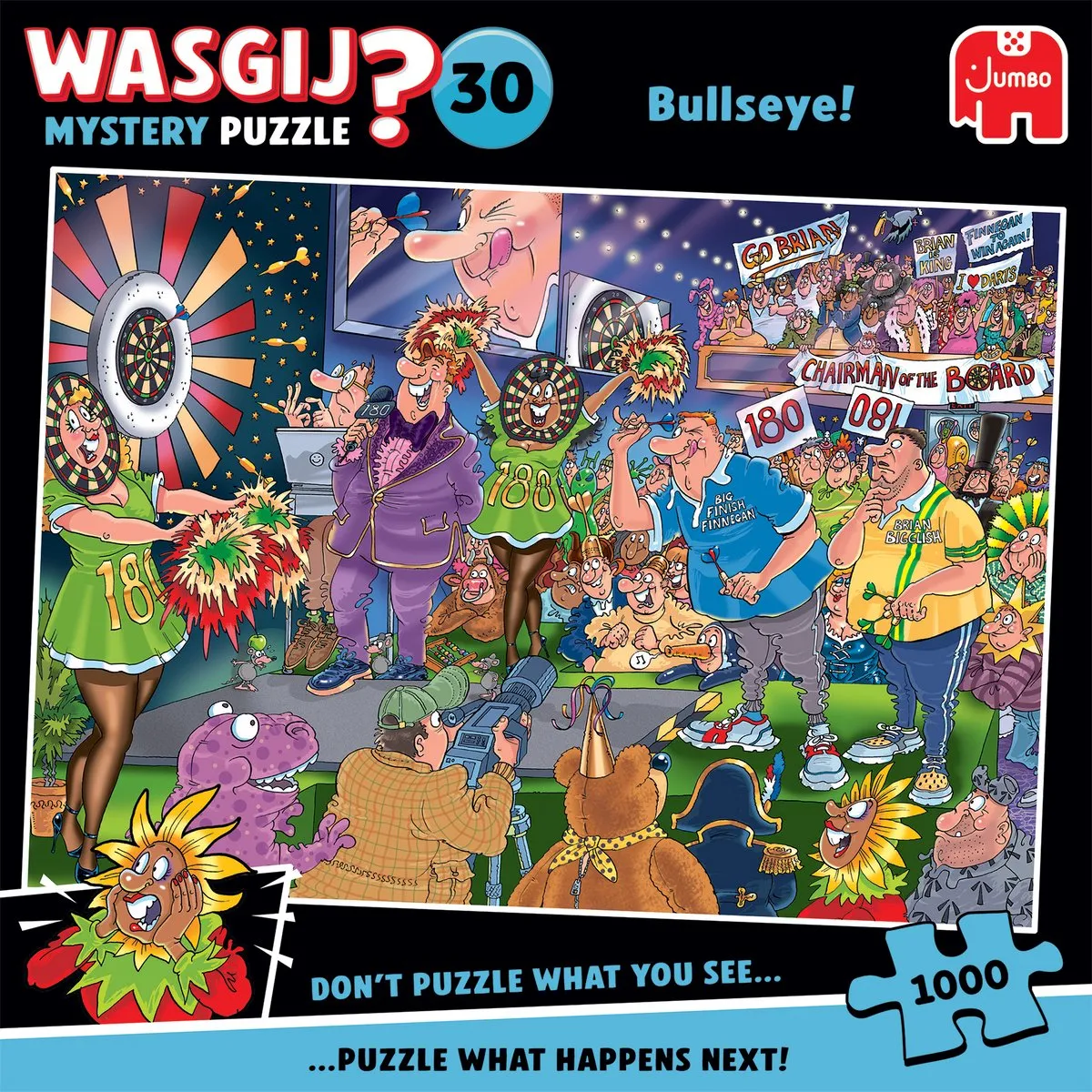 Wasgij Mystery 30 Puzzel - 1000 Stuks - Meerkleurig