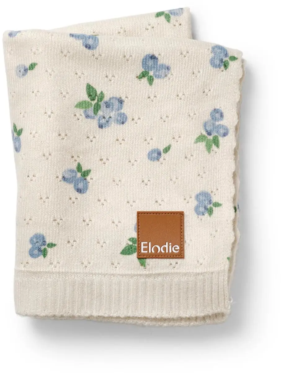 Elodie Pointelle Deken Blueberry Bliss 75x75cm