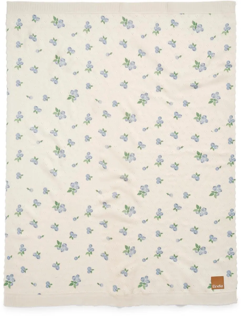 Elodie Pointelle Deken Blueberry Bliss 75x75cm