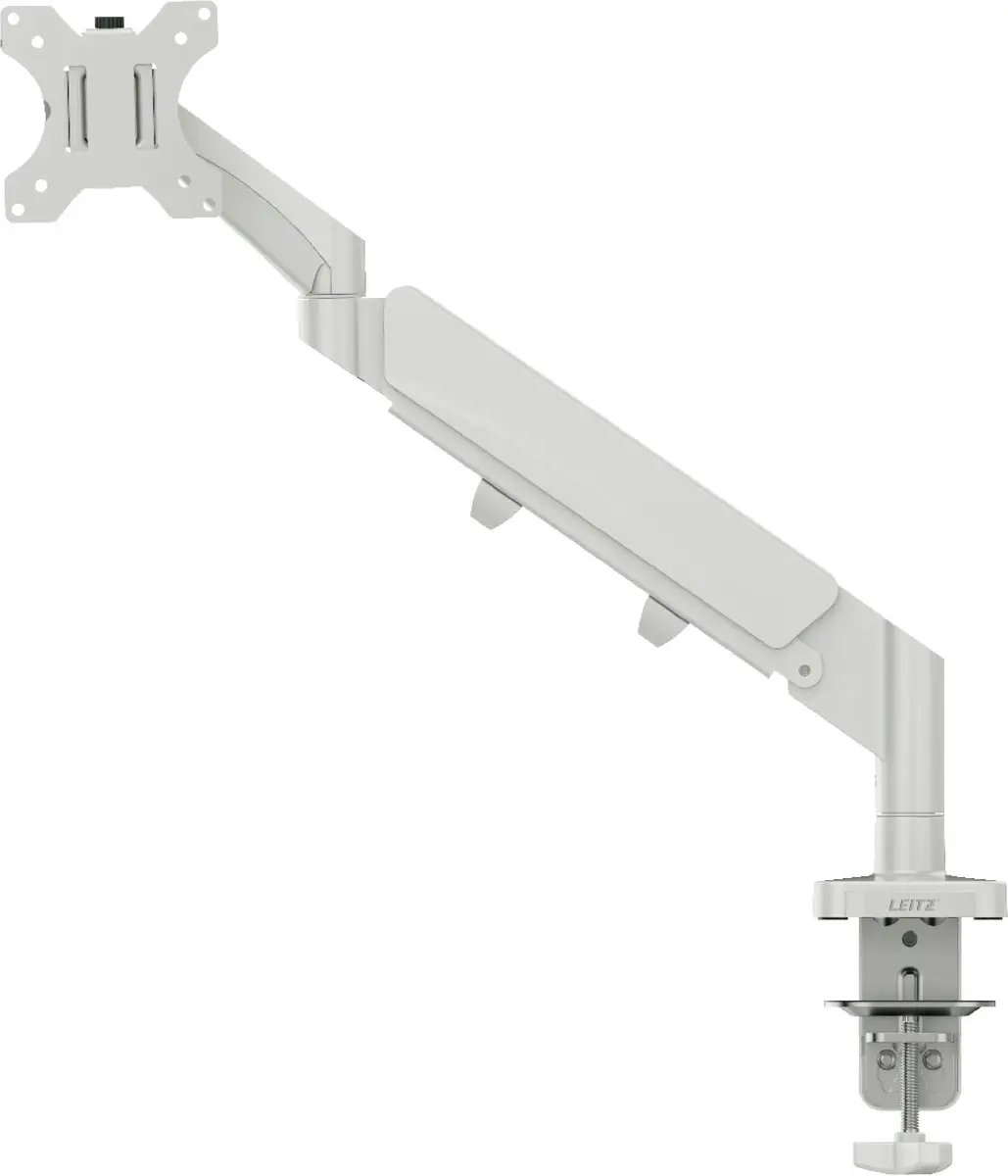 Leitz Ergo Enkele Monitorarm 64890085 - Tot 9kg - Grijs