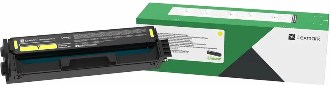 Lexmark C332HY0 Toner Geel
