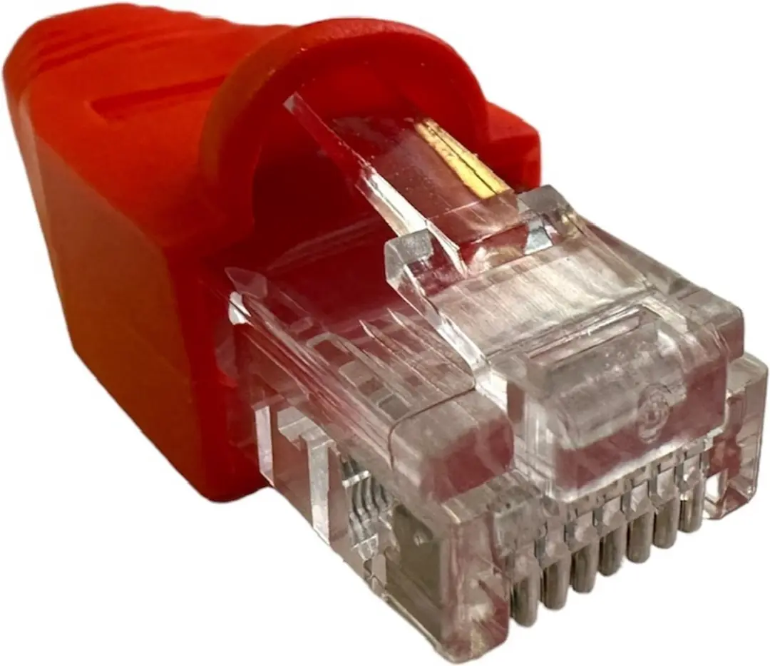 Logilink RJ45 Cat5e Patchstekker - 10 Stuks - Rood