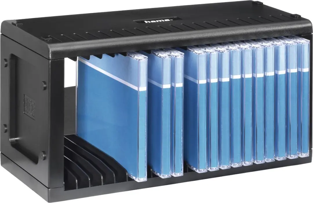 Hama CD/DVD/Blu-ray Rack 20 vakken - Zwart