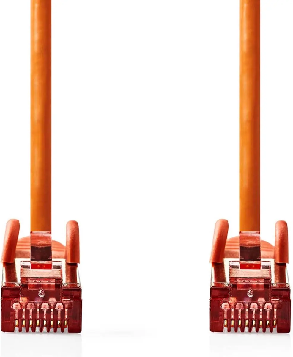 Nedis CAT6 S/FTP Kabel 2.00m RJ45 Oranje