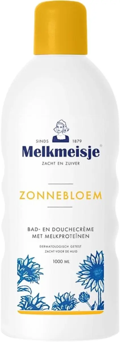 Melkmeisje Bad & Douchecrème Zonnebloem & Melk 2000ml