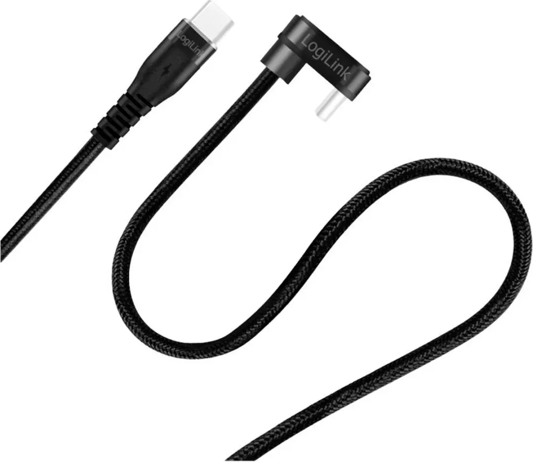 Logilink USB 2.0 USB-C Kabel CU0191 - 2m - Zwart