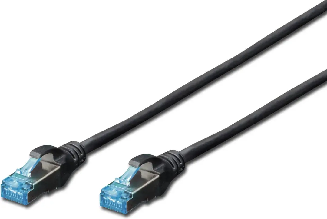 Digitus DK-1532-005/BL RJ45 Kabel Cat 5E 0.5m - Zwart