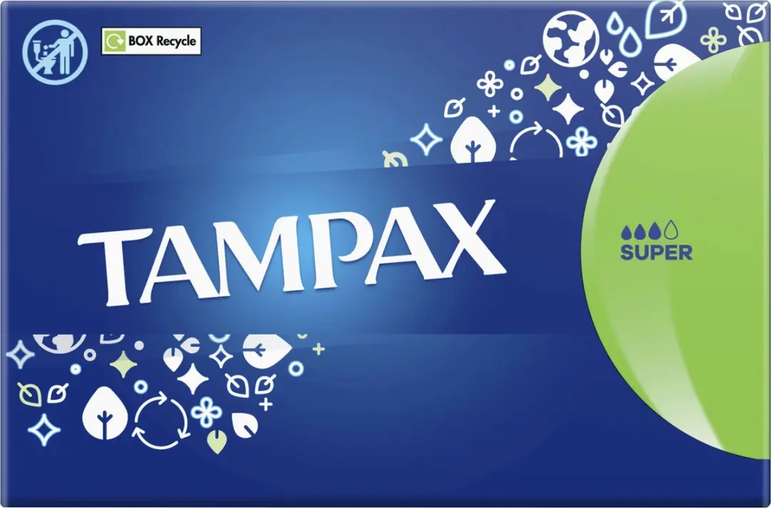 Tampax Super Tampons Kartonnen Inbrenghuls - 40 Stuks