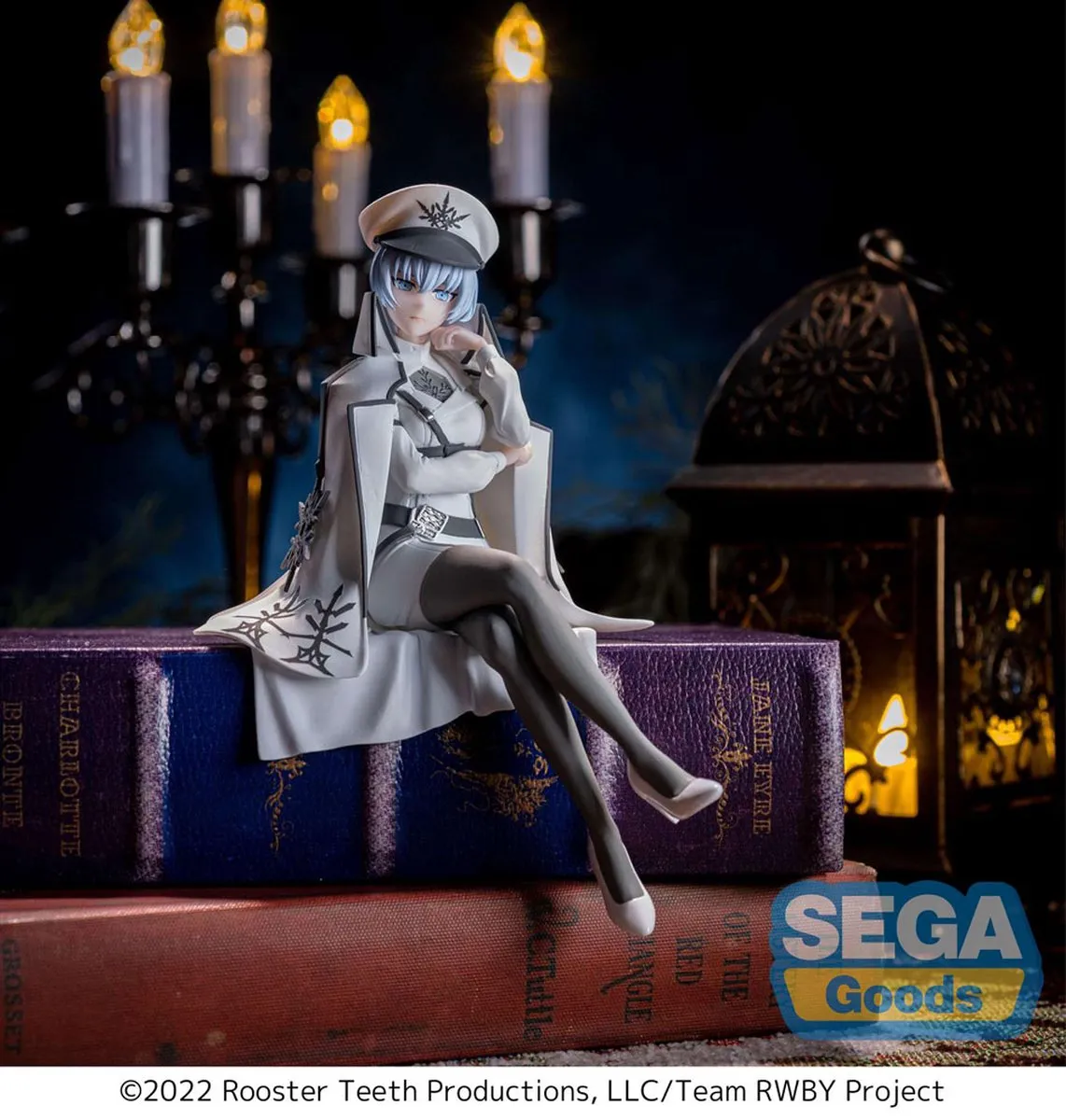 Sega RWBY Ice Queendom Weiss Schnee Nachtmerrie Statue 13cm - Multicolor
