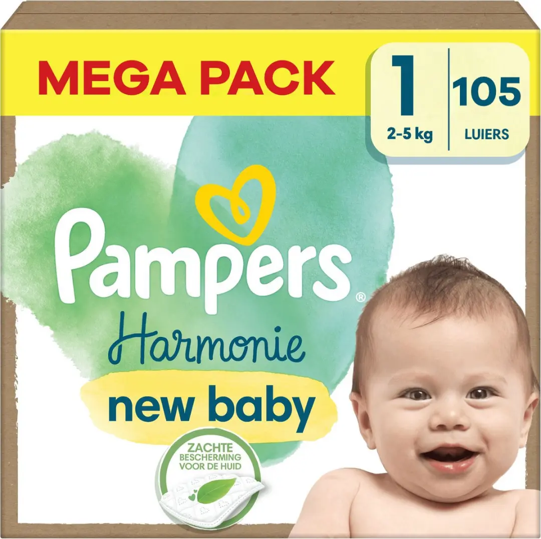 Pampers Harmonie Maat 1 Luier