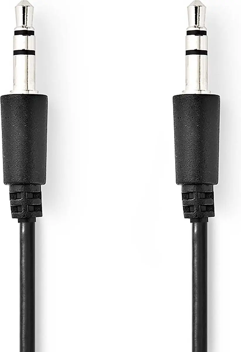 Nedis Stereo-Audiokabel 3,5mm - 1m - Zwart