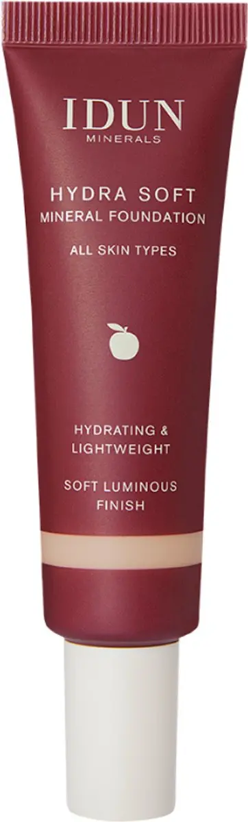 Idun Minerals Hydrasoft Mineral Foundation Gylla 30ml