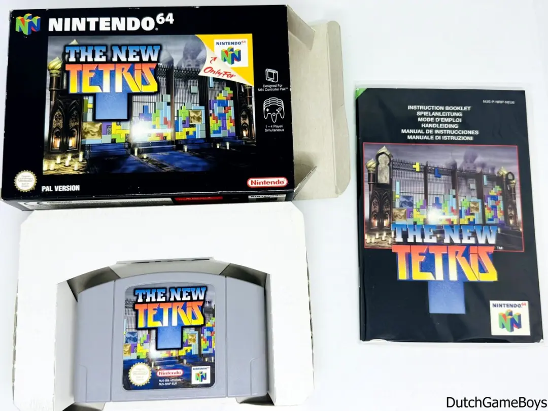 Nintendo The New Tetris - Nintendo 64 Game - afbeelding 2 van 2