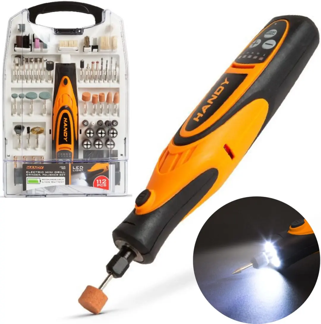 Handy Professionele Draadloze Graveerpen 4.5W - 112-delig