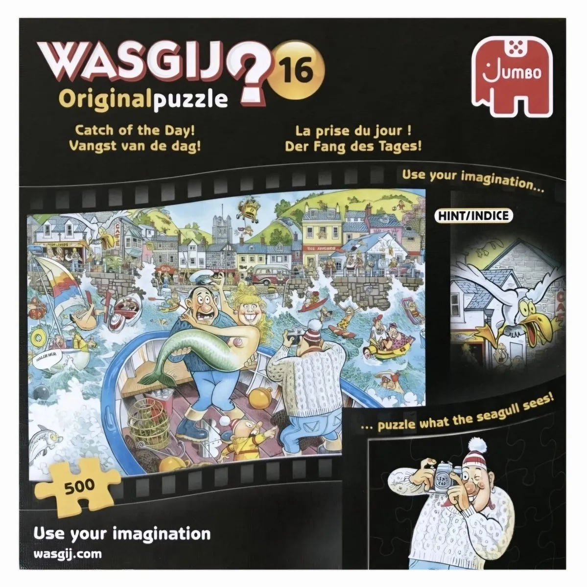 Wasgij Original 16 Vangst van de dag Puzzel 500 Stukjes