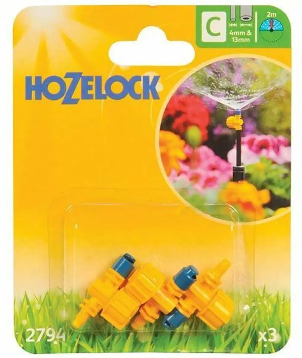 Hozelock Vari-Jets 180° Regelbare Sproeier