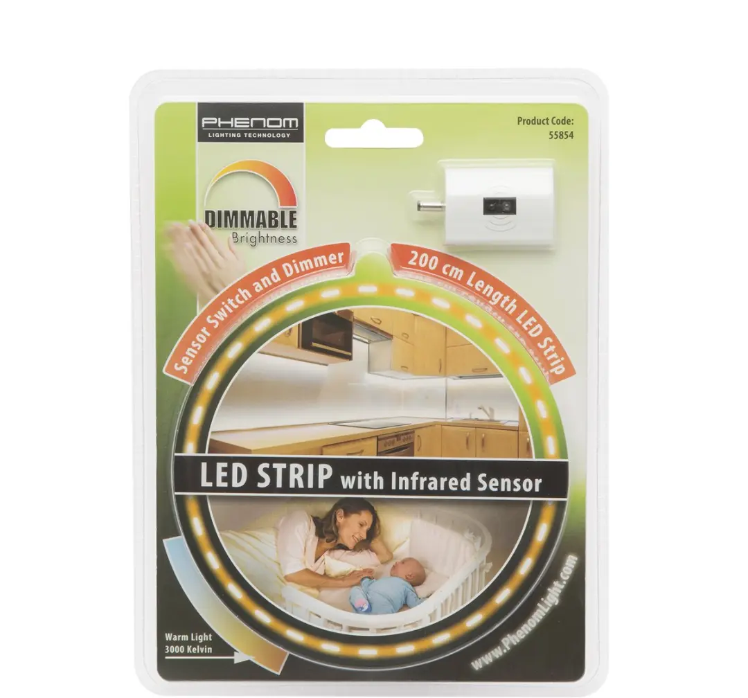 Delight LED-strip met infraroodsensor 55854 - Meerkleurig
