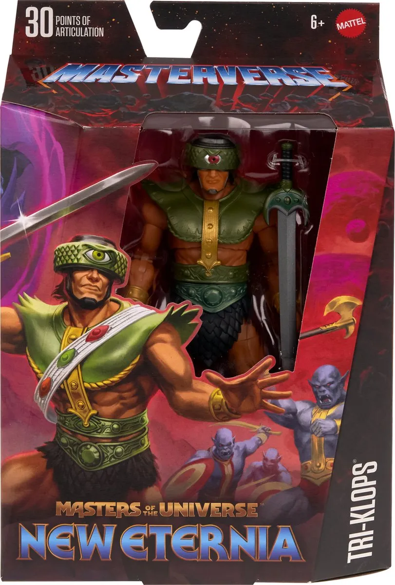 Mattel Masters of the Universe Tri-Klops Action Figure - 18cm - Multi
