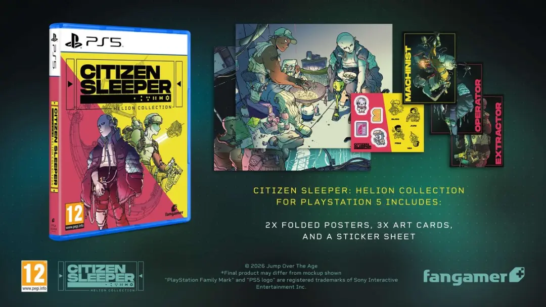 Mindscape Citizen Sleeper Helion Collection - PS5 Blu-ray