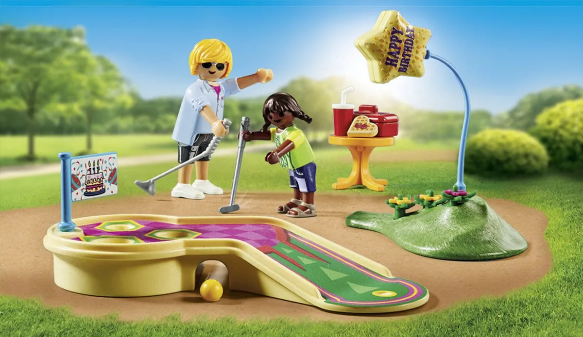 Playmobil Minigolf Gift Set 71449 - Multicolor