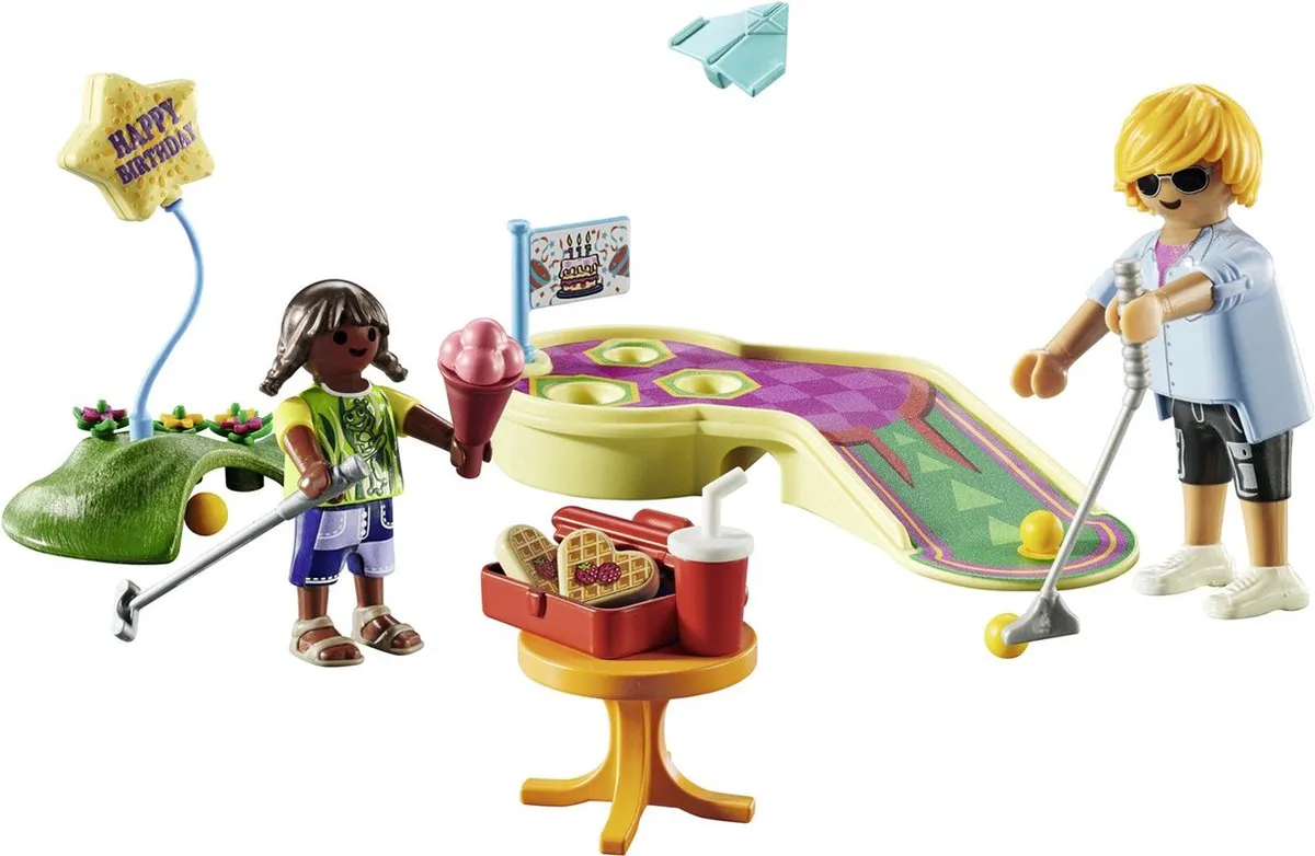 Playmobil Minigolf Gift Set 71449 - Multicolor