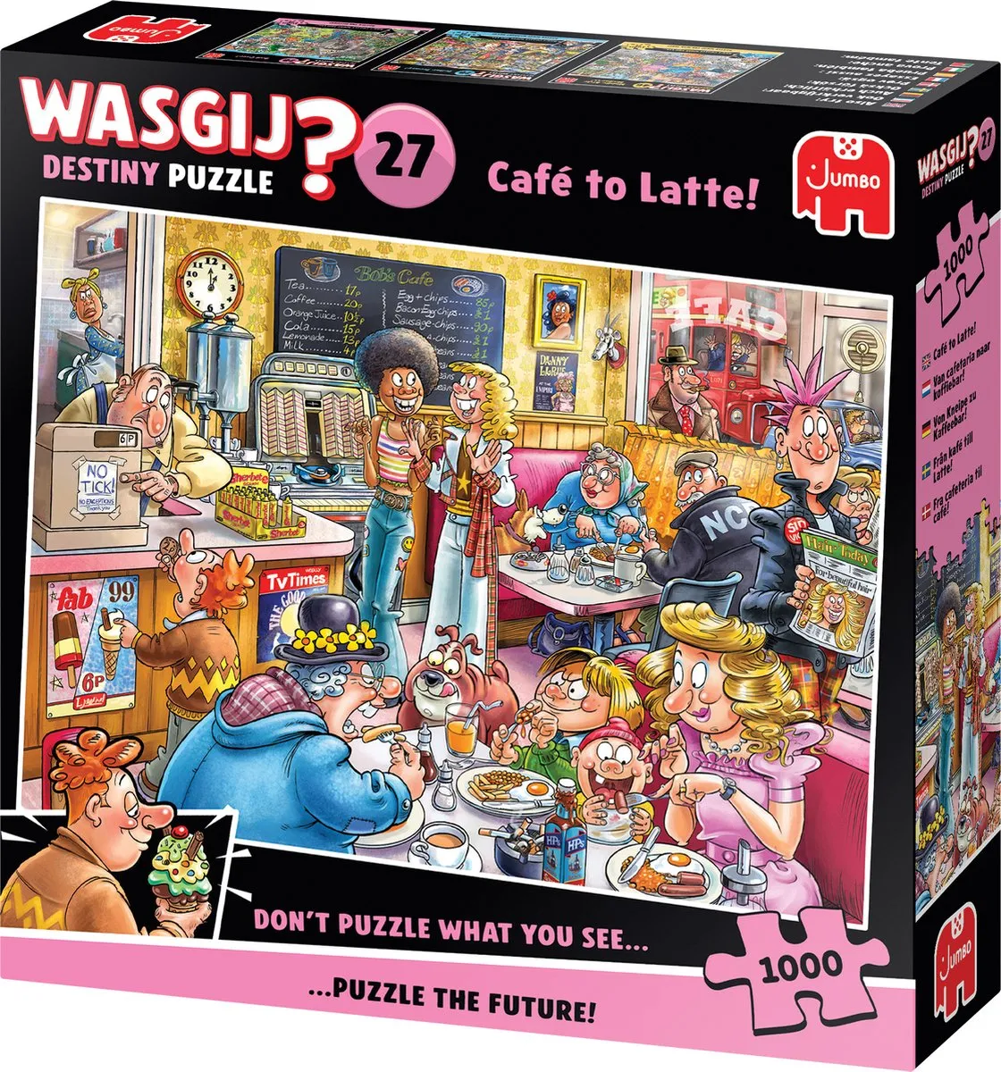 Wasgij Destiny 27 Legpuzzel 1000 Stuks - Meerkleurig