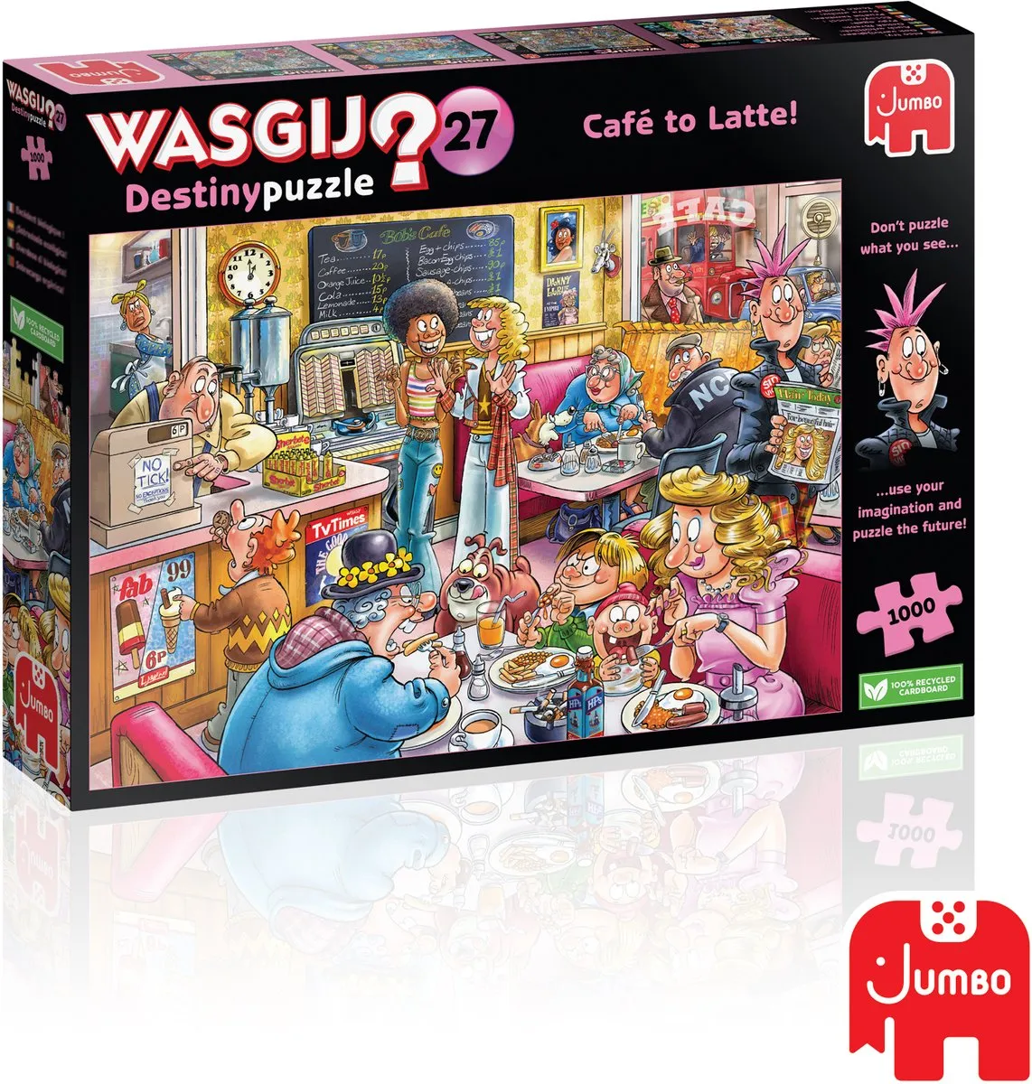 Wasgij Destiny 27 Legpuzzel 1000 Stuks - Meerkleurig