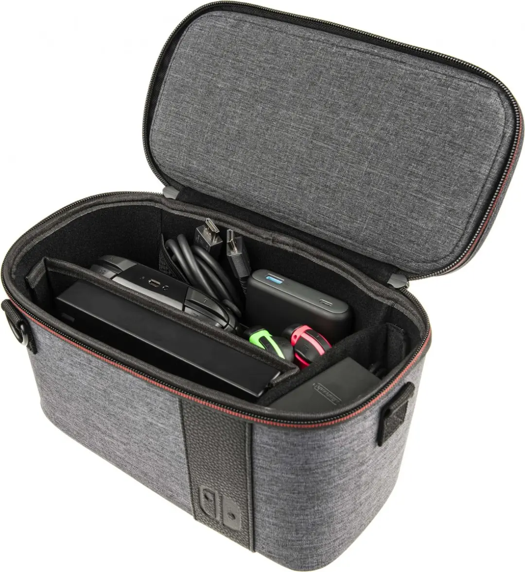 PDP Gaming Pull-N-Go Elite Edition 500-141-EU - Nintendo Switch Hoes Grijs