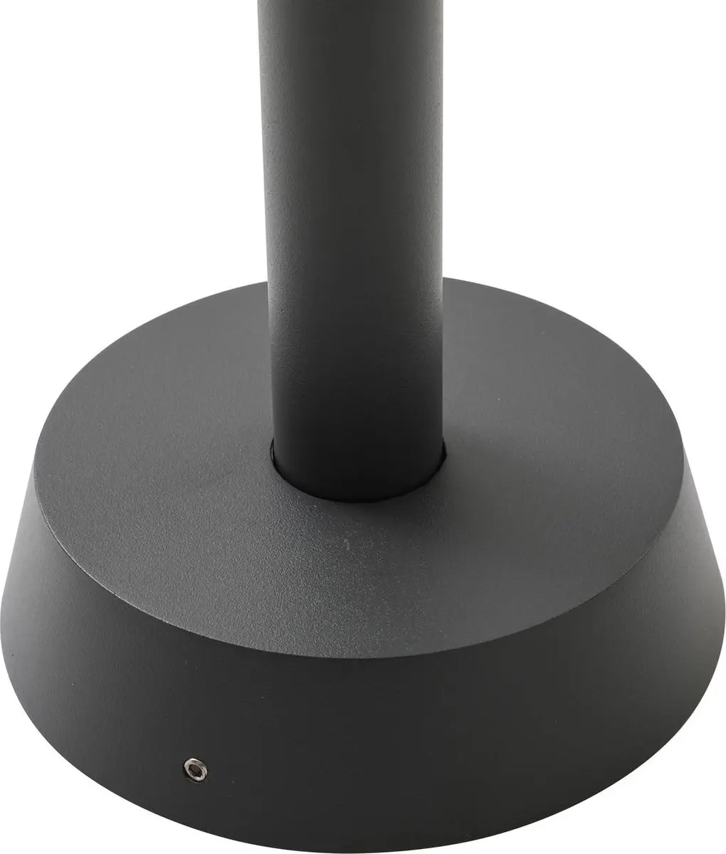 Lucande Padverlichting Zuillamp E27 - 15W - 100cm - Zwart