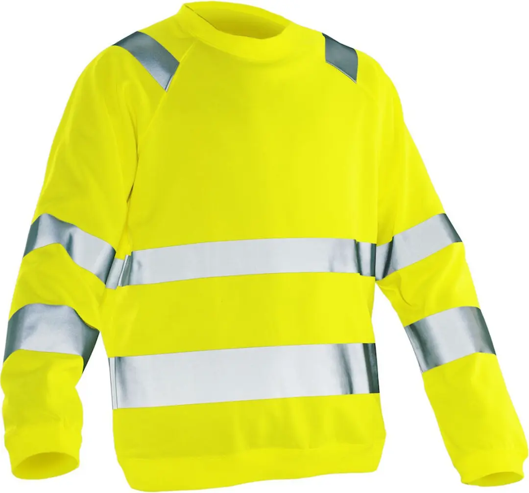 Jobman 1150 Hi-Vis Sweatshirt 65NO115065 - Geel 3XL