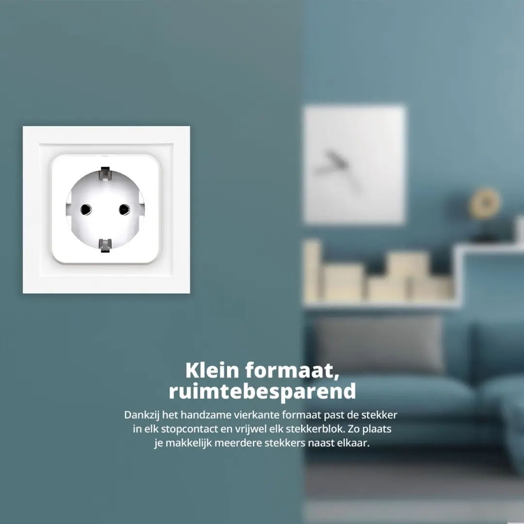 FlinQ Slimme Stekker - Energiemeter & Tijdschakelaar 2-pack Wit - afbeelding 6 van 6