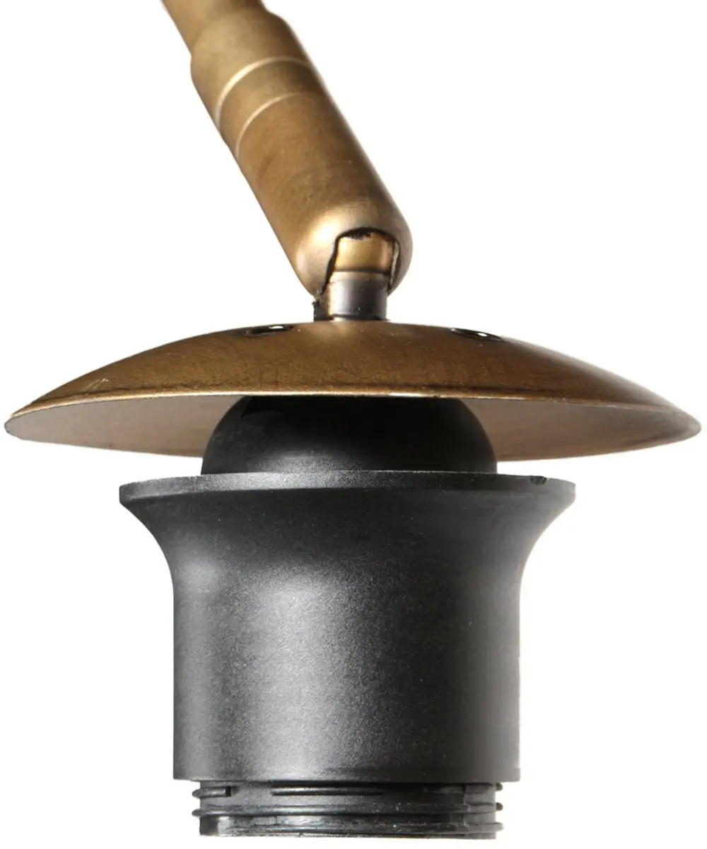 Steinhauer Luma-Dark 4311BR Booglamp - 40W - Bruin/Goud/Zwart