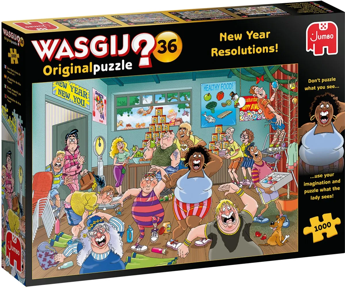 Wasgij Original 36 Goede Voornemens! Puzzel