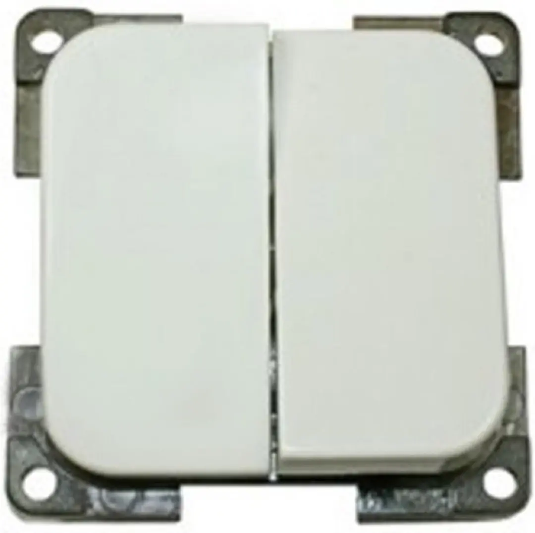 Presto Wipschakelaar Dubbel Inbouw S-10.000