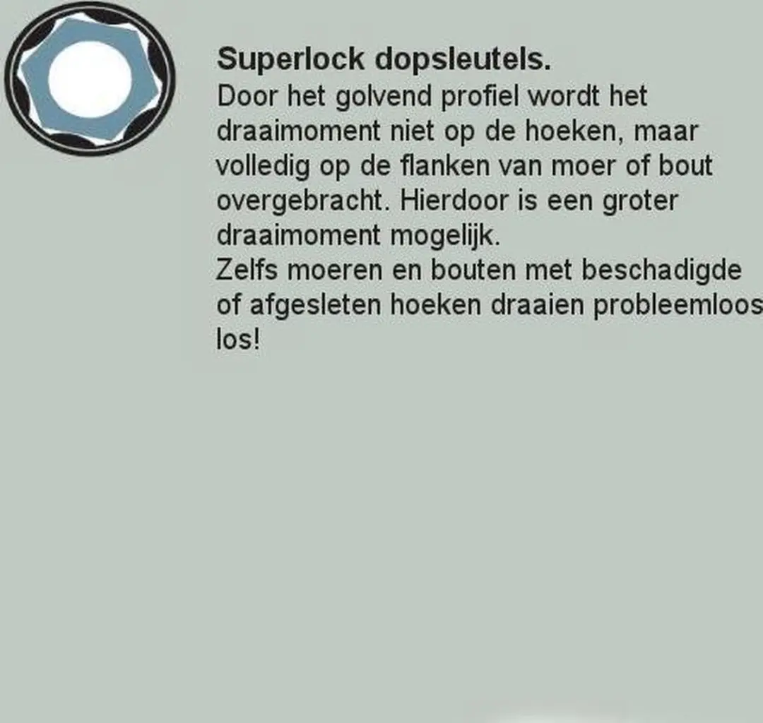 Brüder Mannesmann 61-delige 3/8" Doppendoos - Zilver