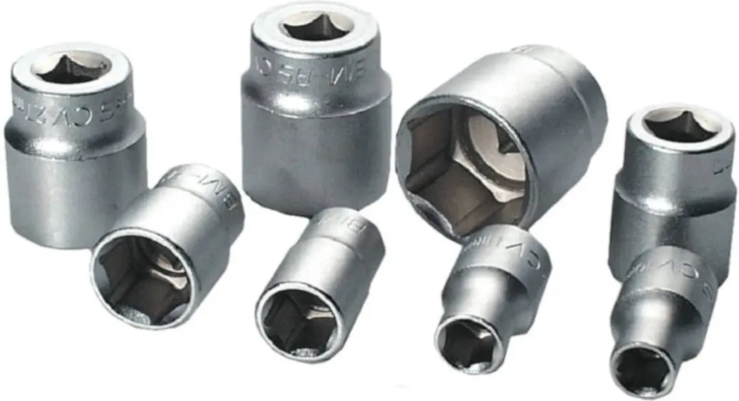 Brüder Mannesmann 61-delige 3/8" Doppendoos - Zilver