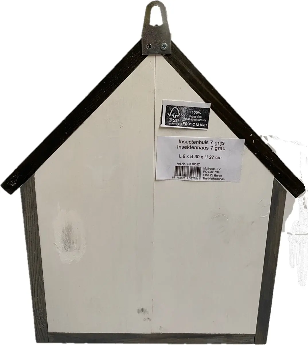 Mullrose Insectenhotel - Lieveheersbeestjes - Grijs