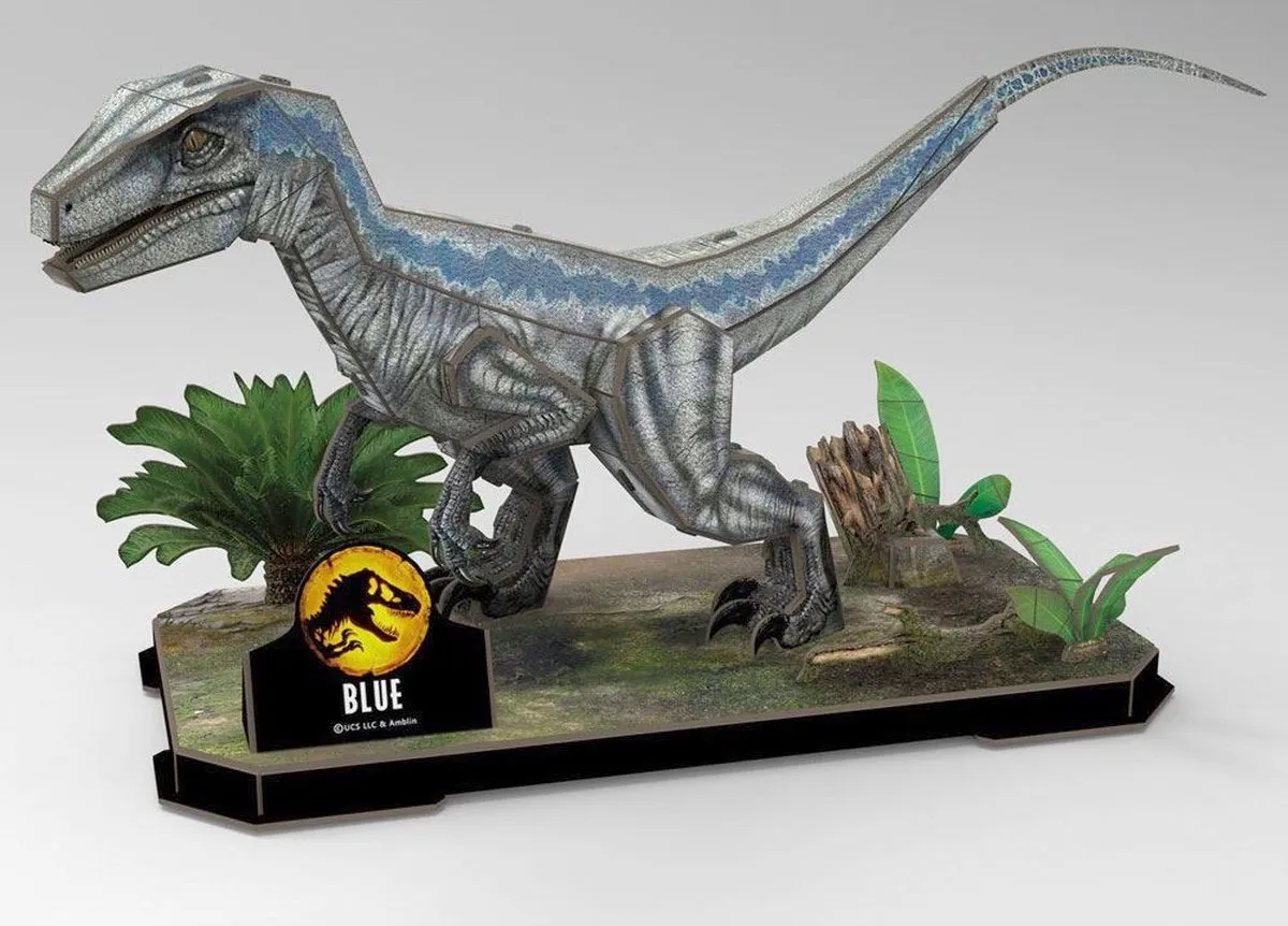 Revell Jurassic World Dominion Blauwe 3D Puzzel 57 Stuks