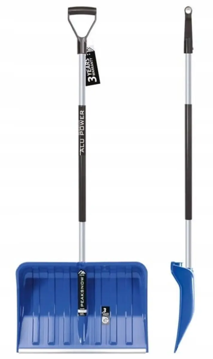 Prosperplast Sneeuwschuiver 143x55cm - Zwart/Blauw - afbeelding 2 van 2
