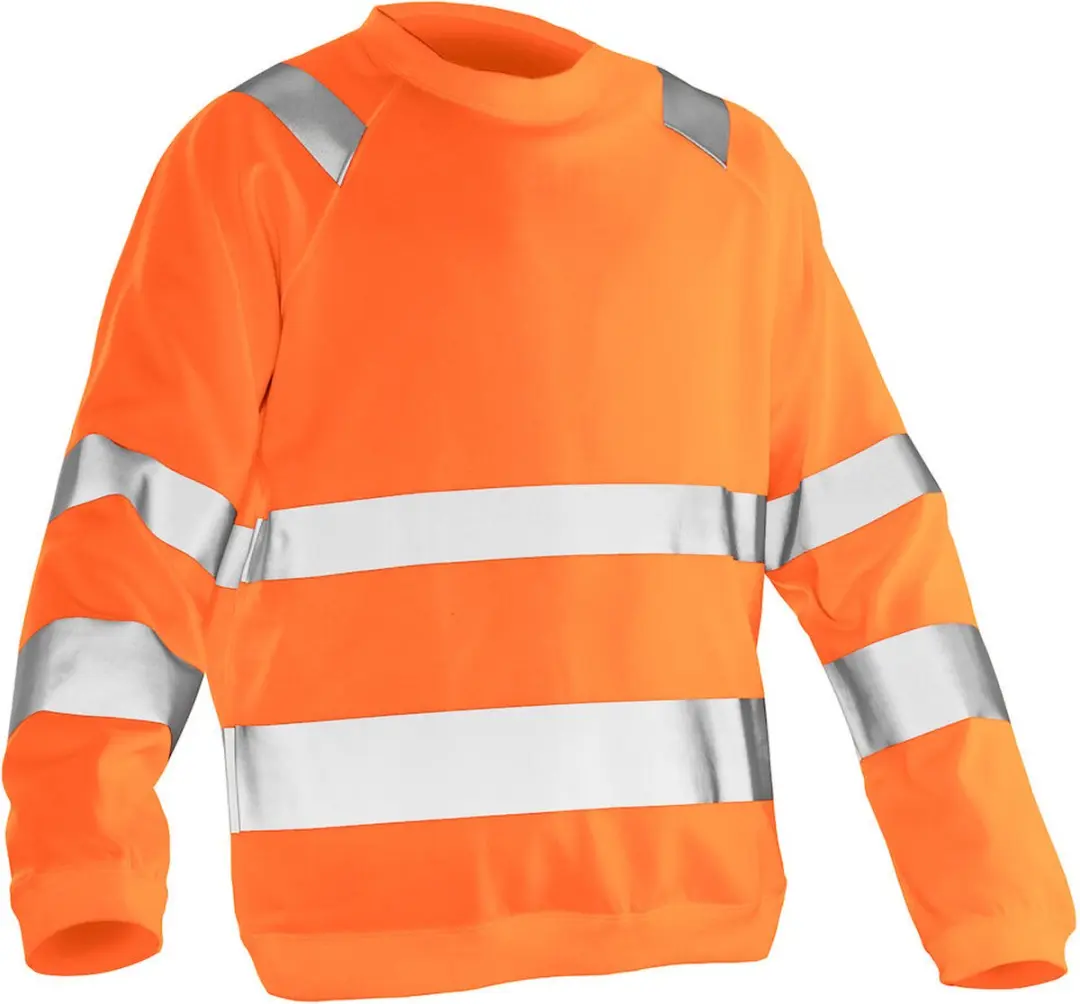 Jobman 1150 Hi-Vis Sweatshirt - Oranje XXL