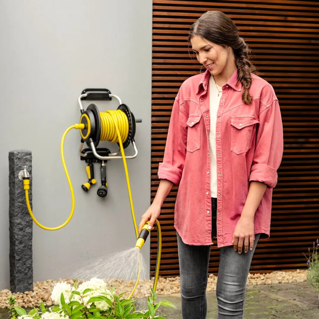 Kärcher HR 3.20 Slanghaspel Set - 40m - Zwart - afbeelding 5 van 6