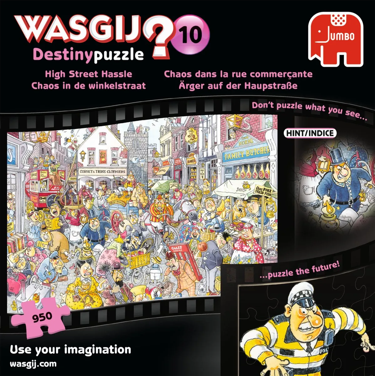 Wasgij Destiny 10 Chaos In De Winkelstraat Puzzel 950 Stuks