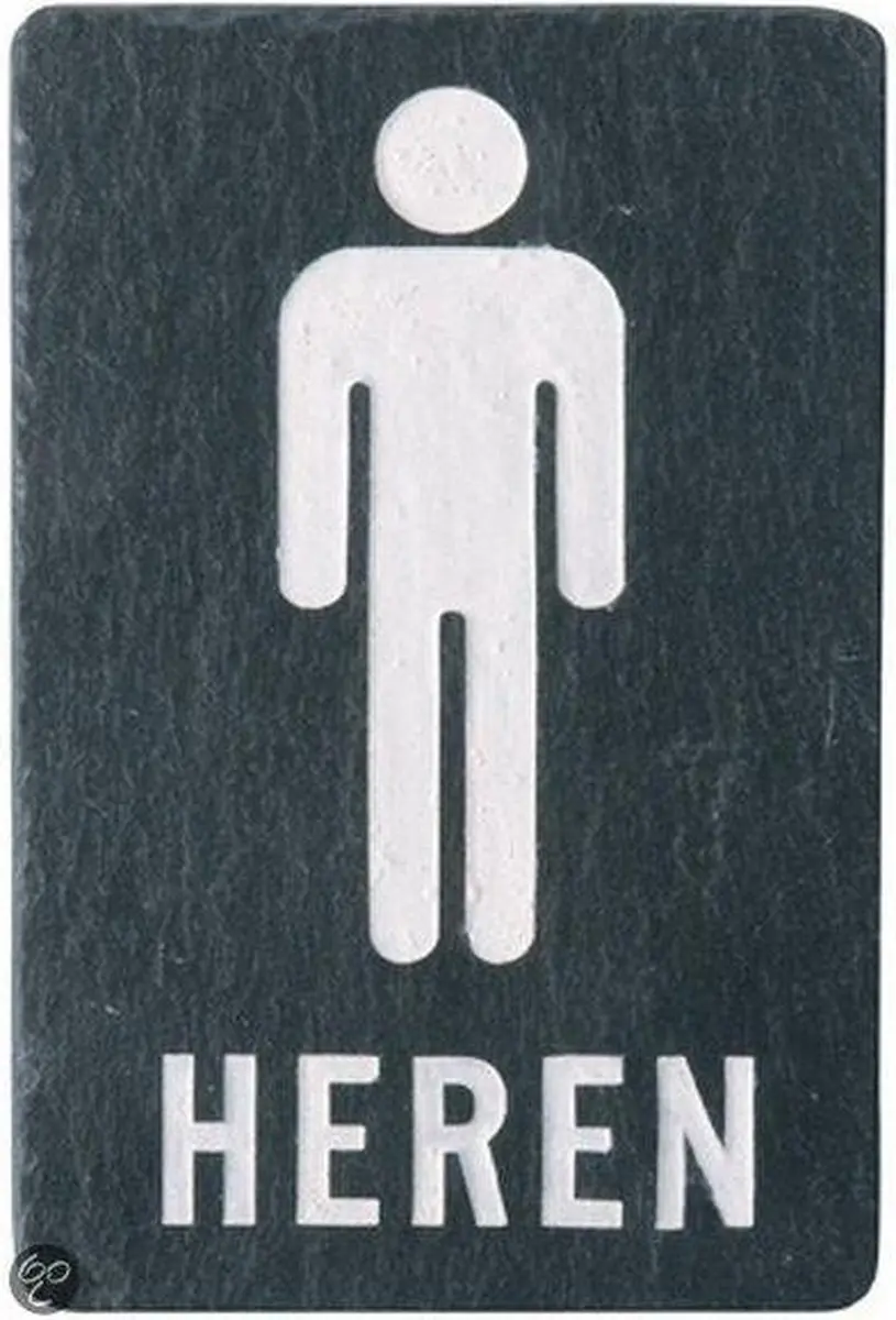 Esschert Design Tuinbeeld DP002 Leisteen Heren